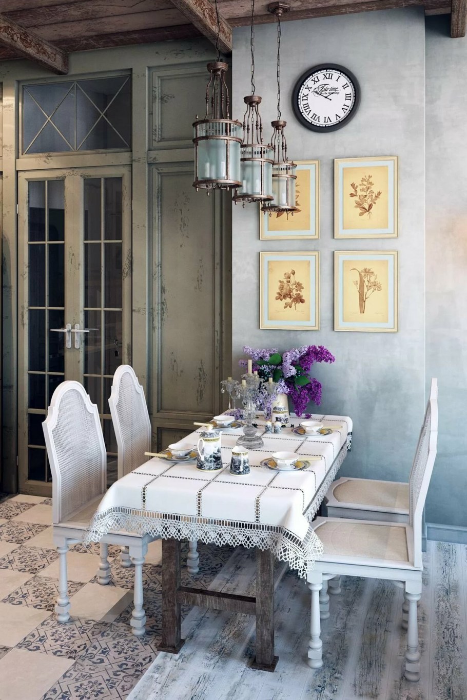 Стиль Прованс шебби Шик