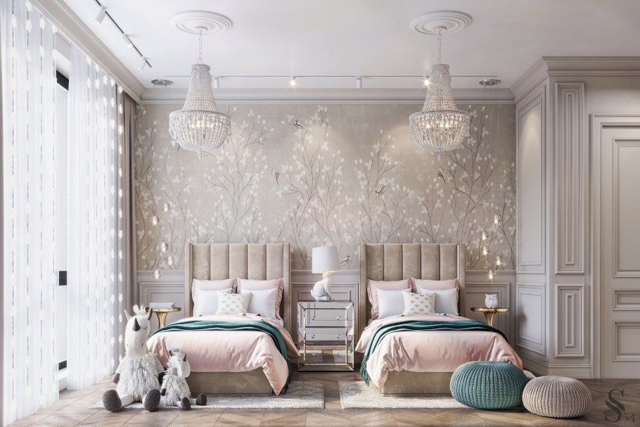 Интерьер в пастельных тонах