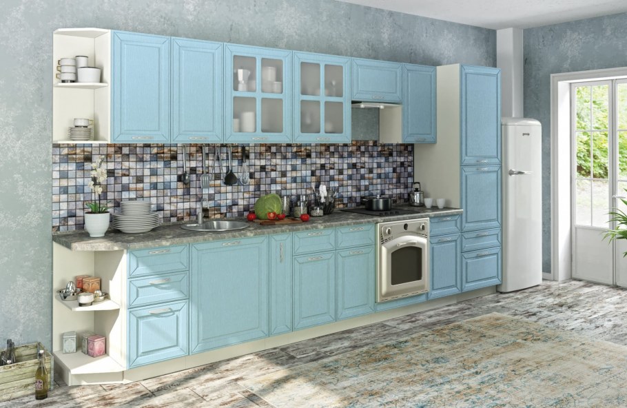 Eukjdstсиние кухни в интерьере