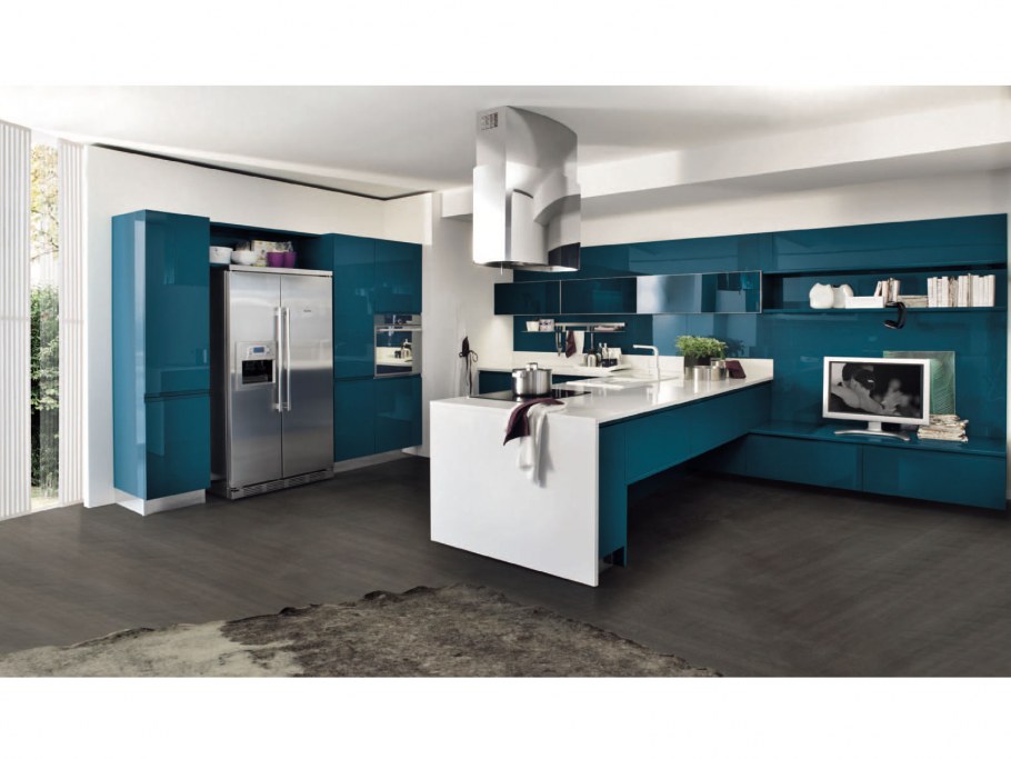 Кухонный гарнитур с барной