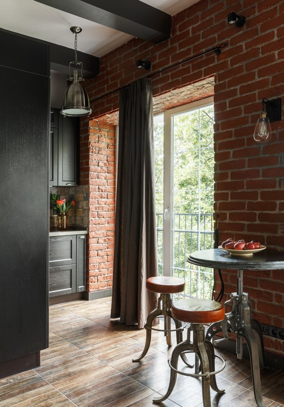 Квартира студия лофт 30 кв