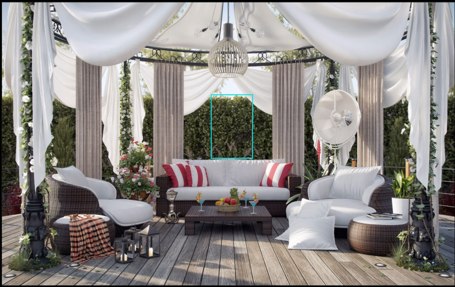 Веранда в стиле арт деко