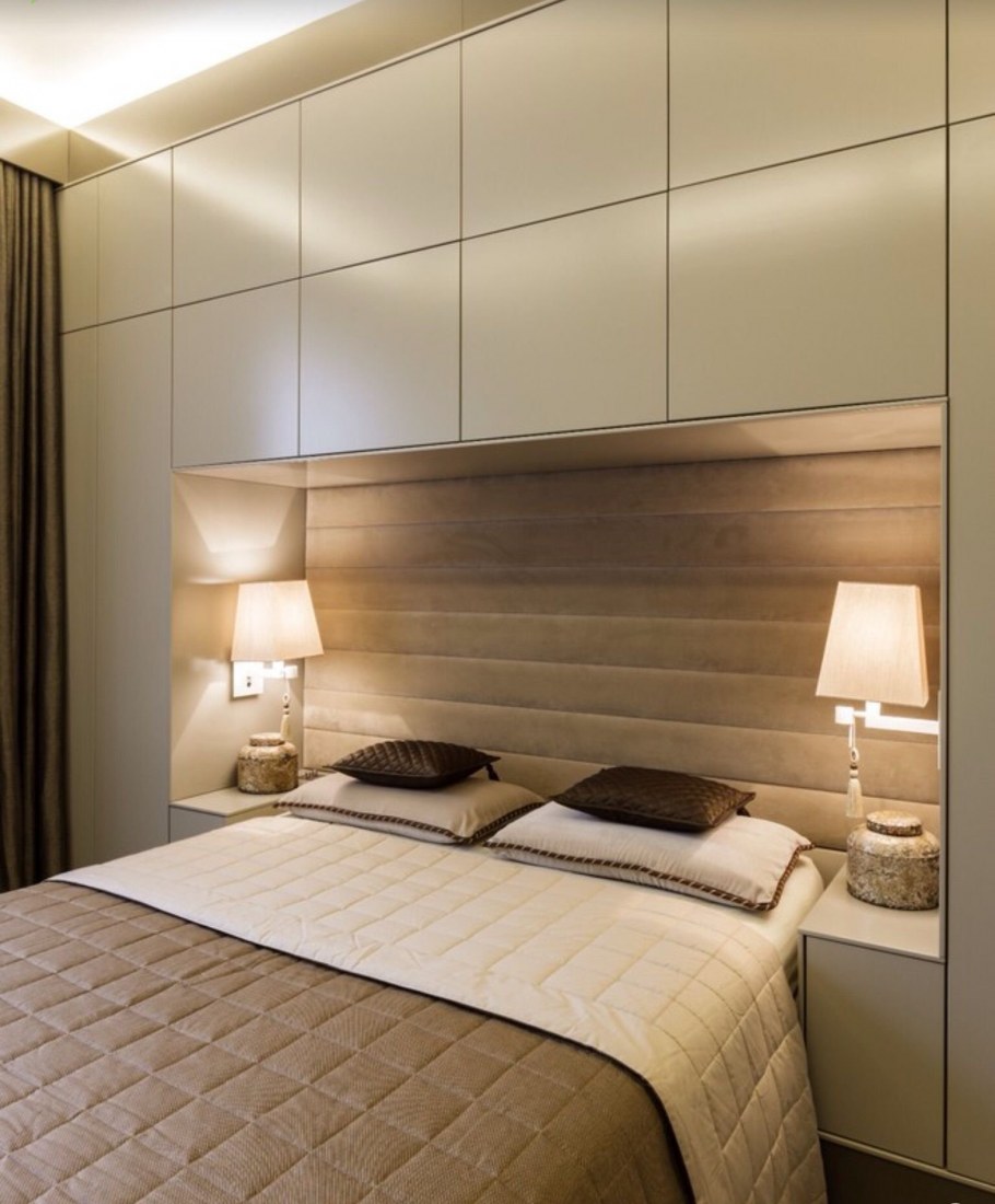 Интерьер небольшой спальни