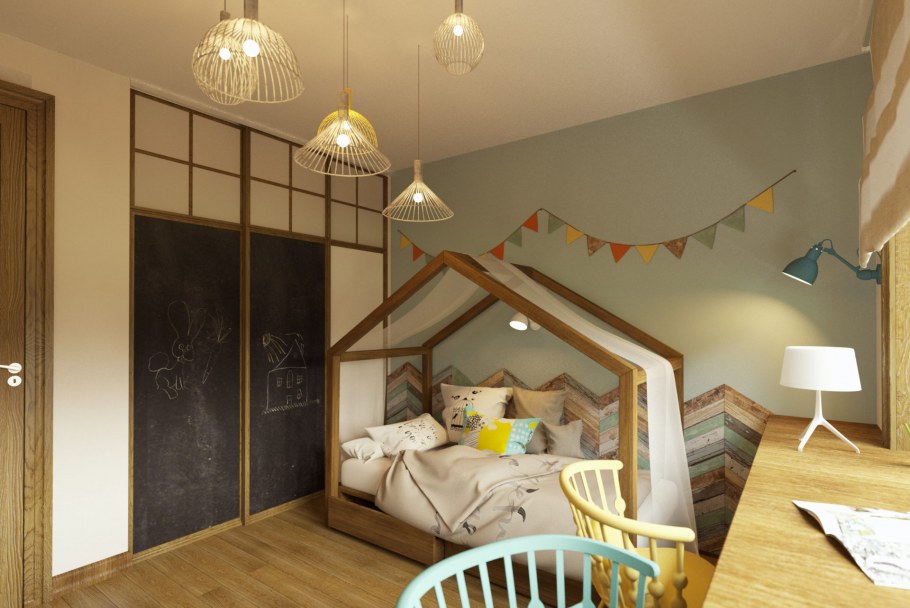 Дизайн детской 3x5