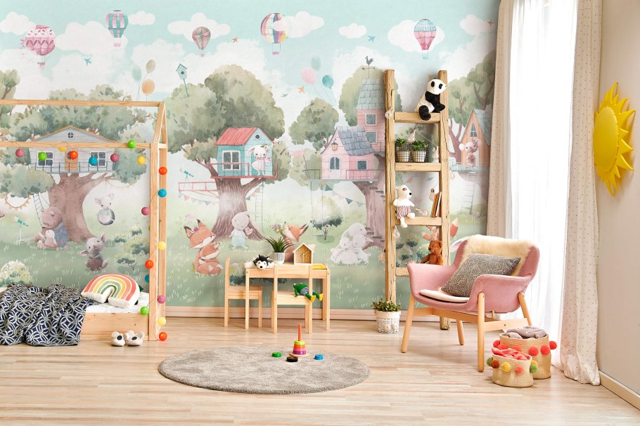 Светлая детская комната