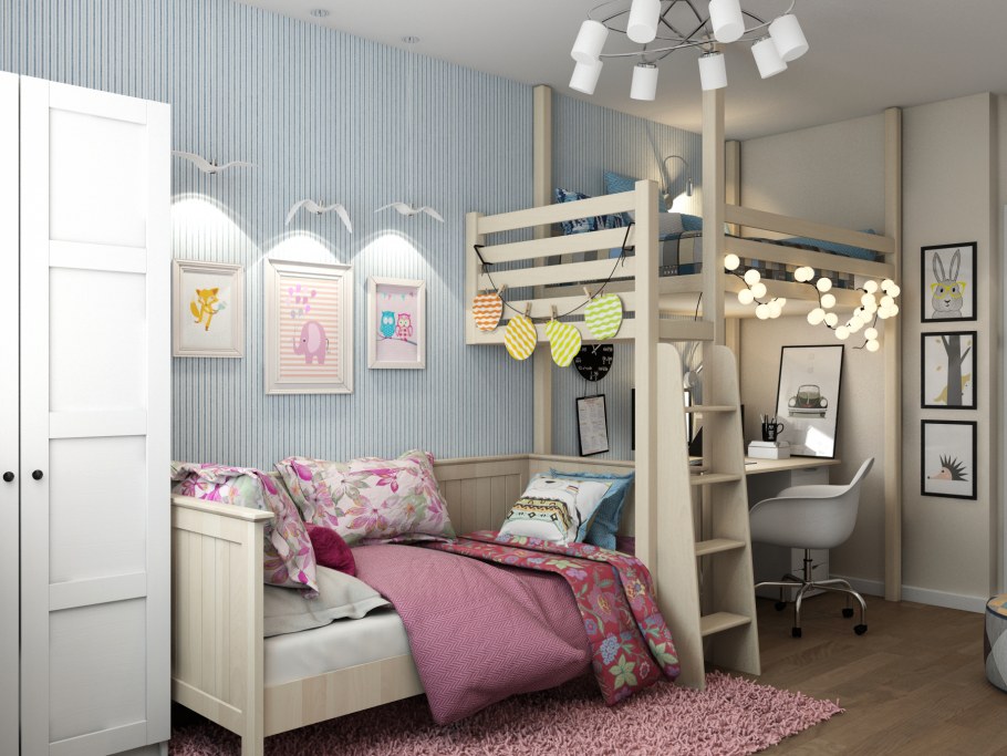 Цветовая гамма для детской