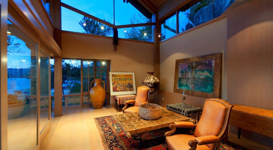 Красивые дома снаружи и внутри с комнатами