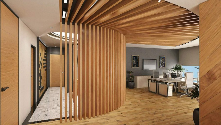 Декоративные рейки с подсветкой