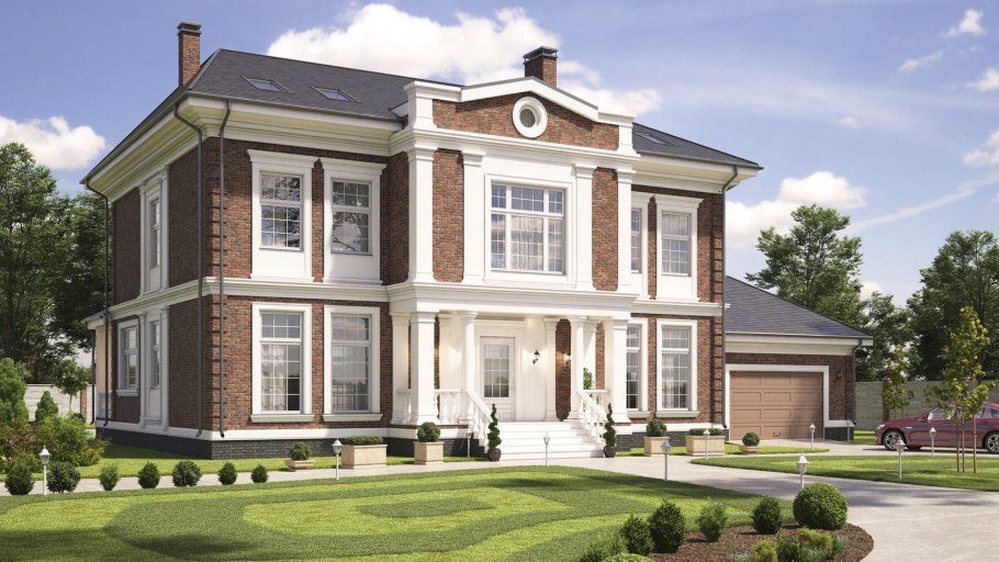 Английский коттедж Тюдор