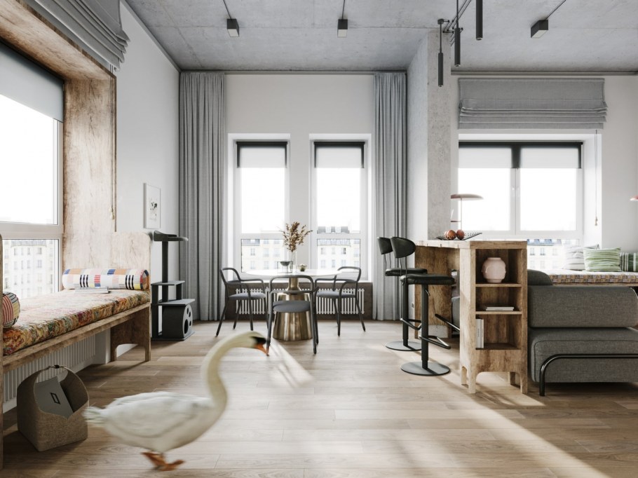 Курица на черном фоне