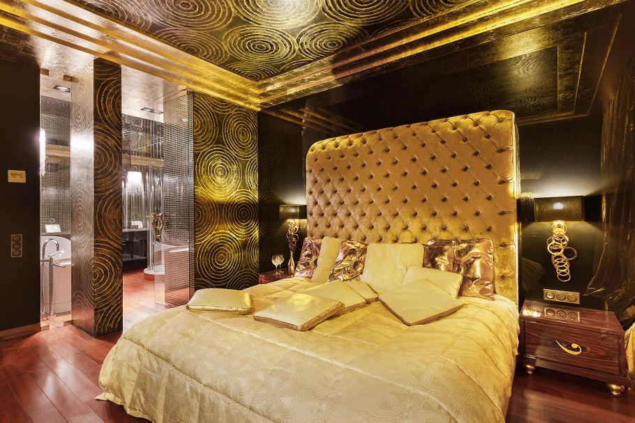 Спальня в стиле арт деко