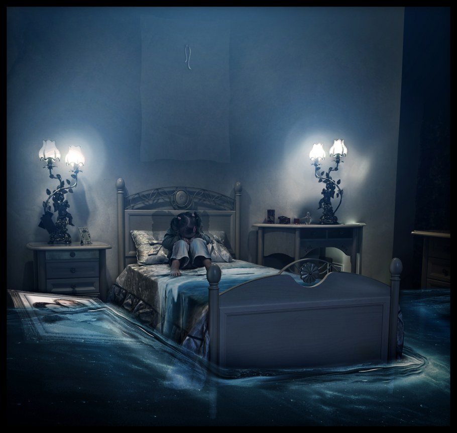 Спальная комната арт