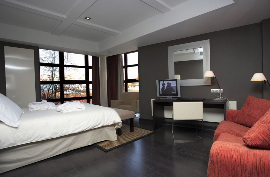 Экостиль в интерьере спальни