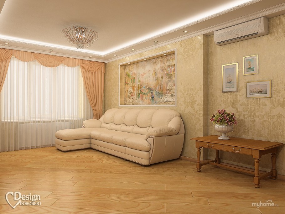 Сочетание зеленого в интерьере