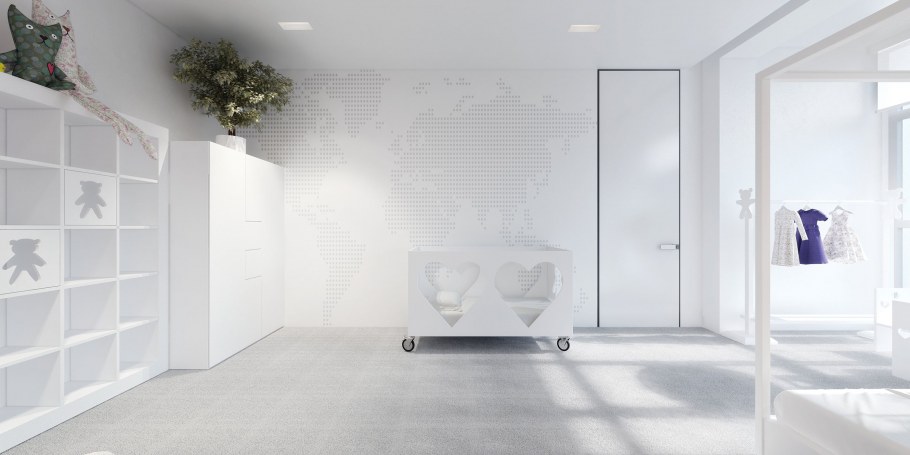 Интерьер пустой комнаты