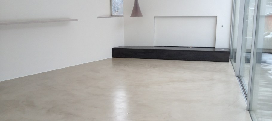 Наливной пол микроцемент