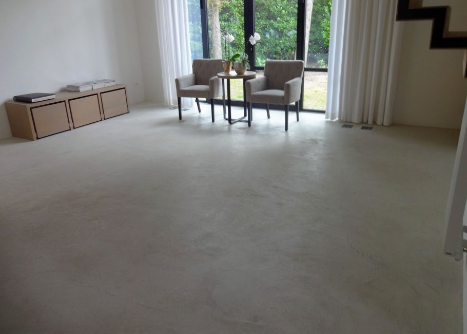 Микроцемент Микробетон интерьер