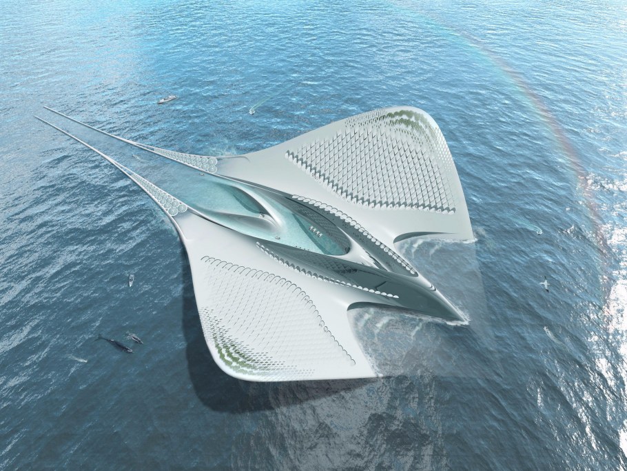 Вилла Shell House в поселке Каруидзава