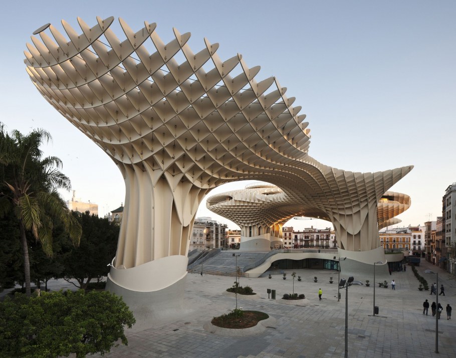 Metropol Parasol Севилья Испания 2011 Архитектор