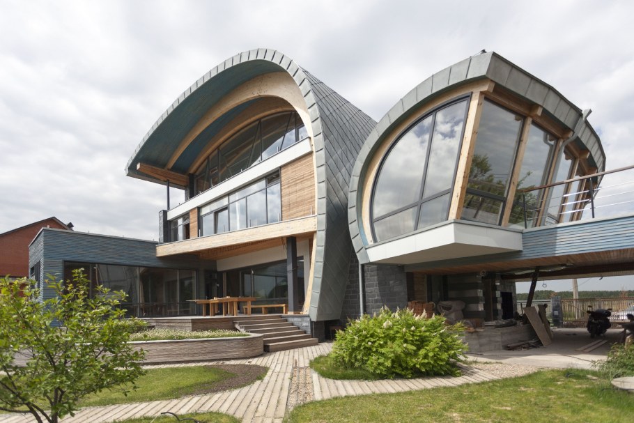 Биотек футуризм архитектура