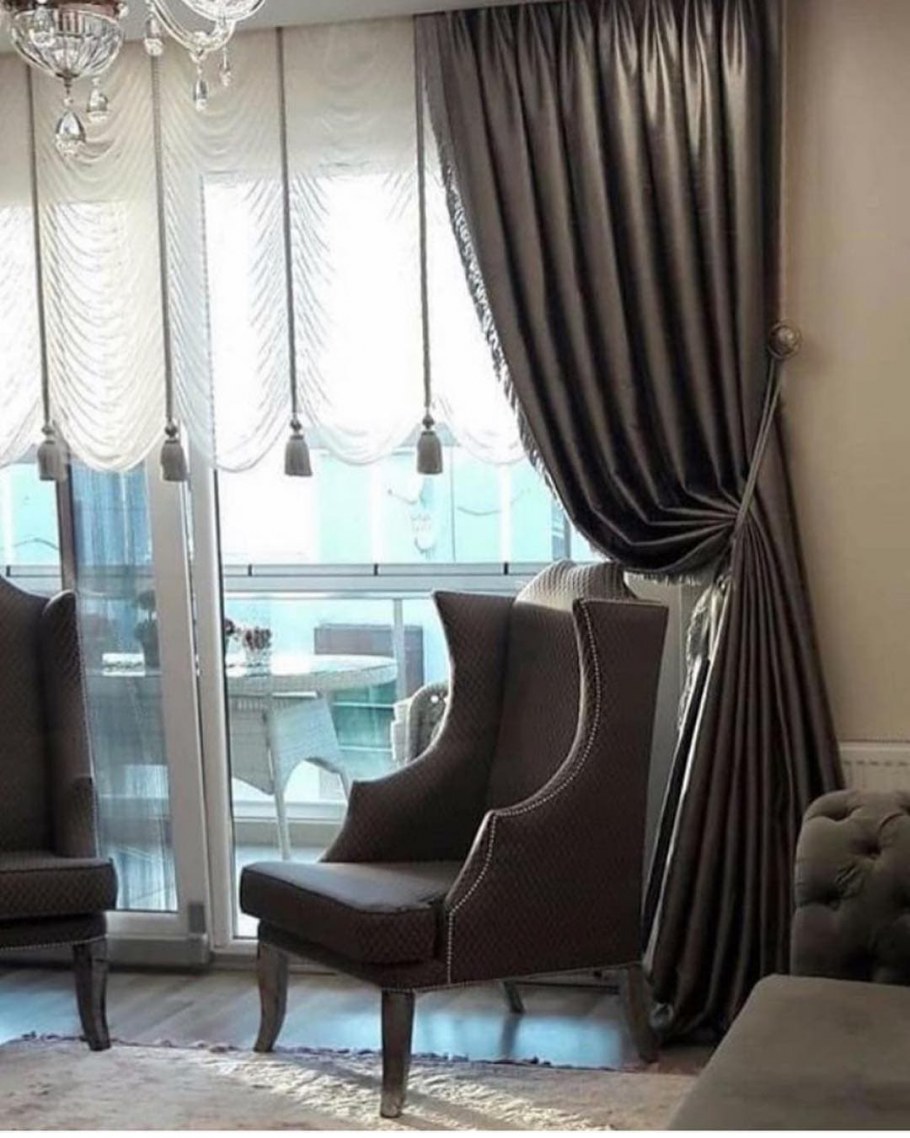 Французские шторы в современном интерьере