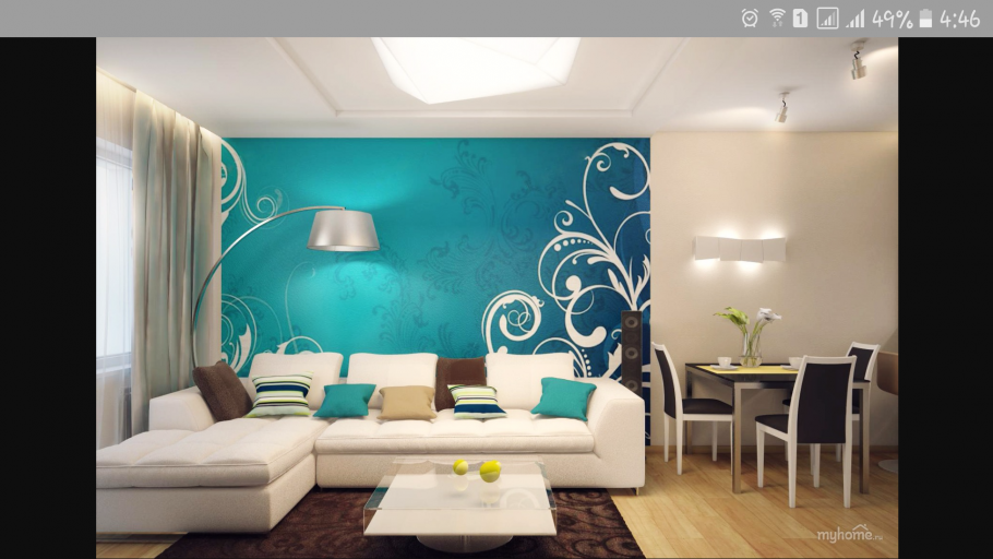 Детская комната в цвете Тиффани