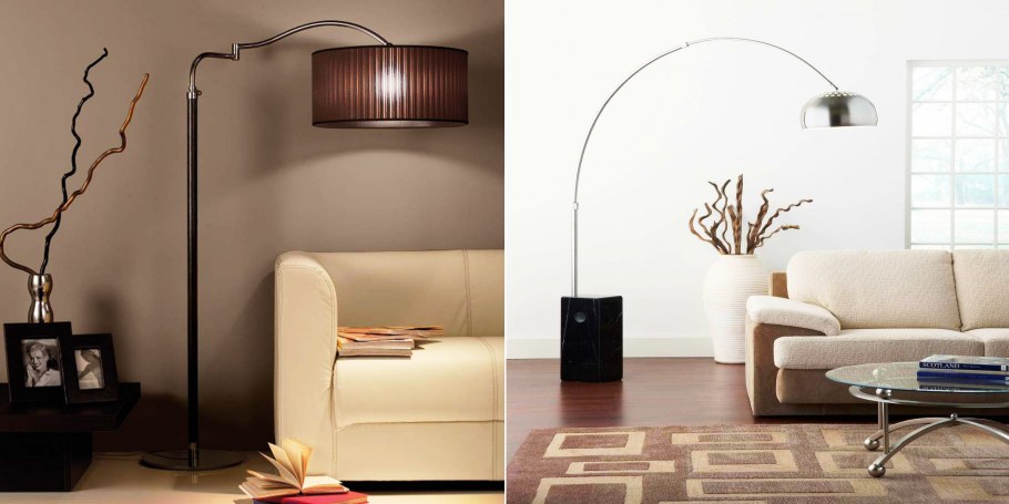 Напольные светильники в интерьере