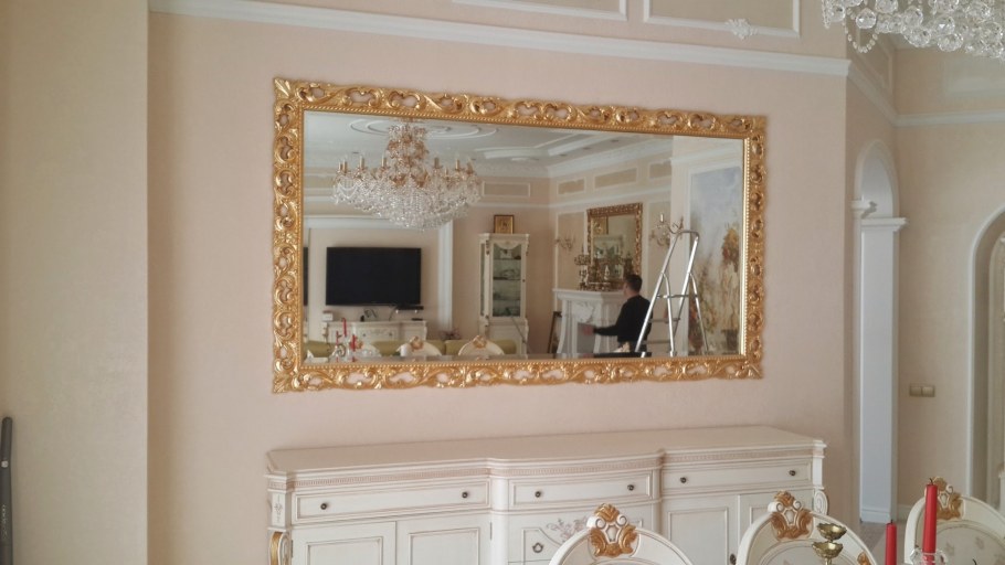 Багет в интерьере