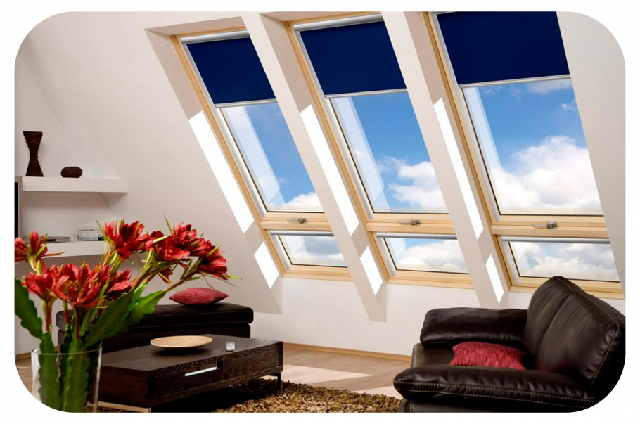 Жалюзи для мансардных окон Факро