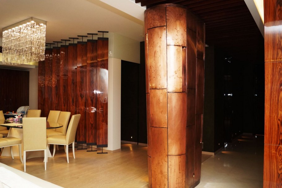 Отделка медью