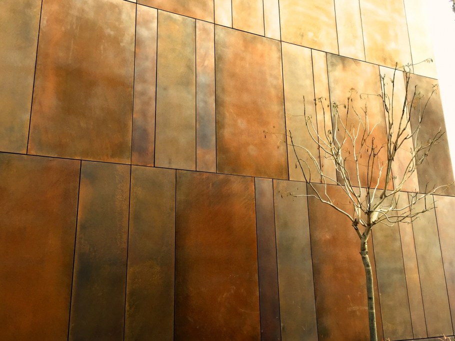 Кортеновская сталь панели