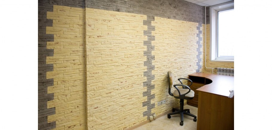 Декоративный кирпич в интерьере