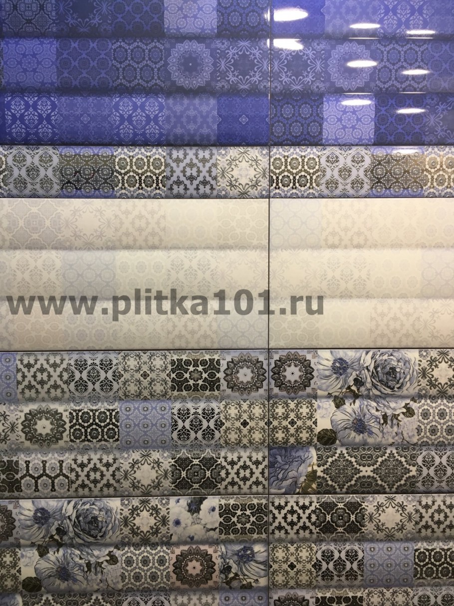 Керамическая плитка Фрейя голубая