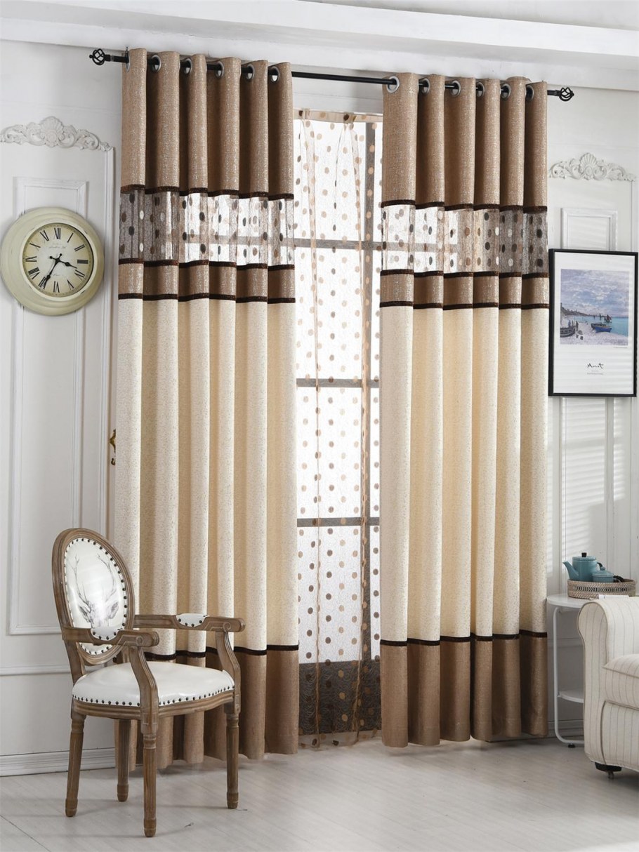 Шторы в прихожую в частном доме на окно