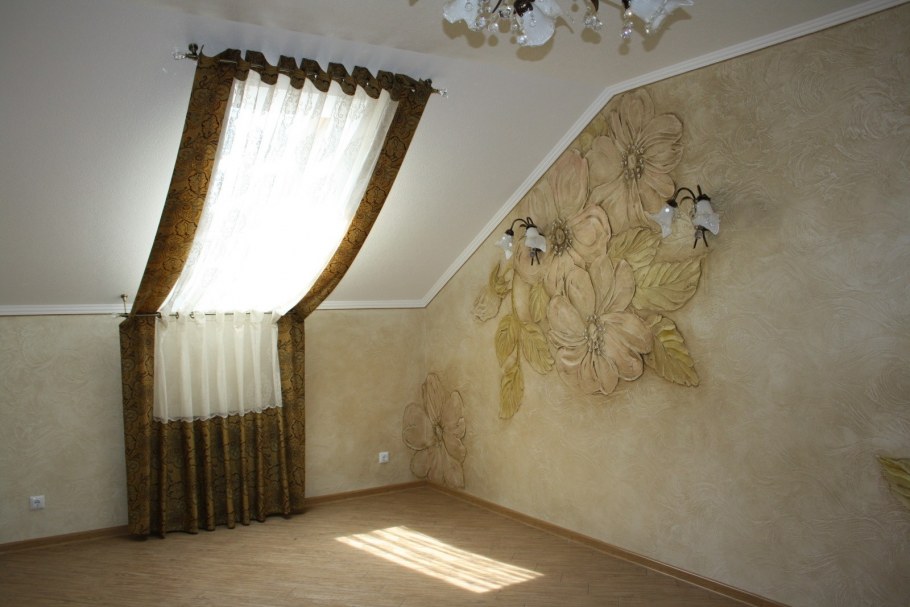 Шторы на люверсах на кухню