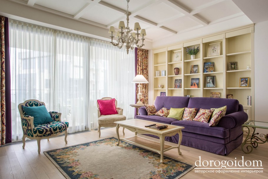 Гостиная в стиле Прованс
