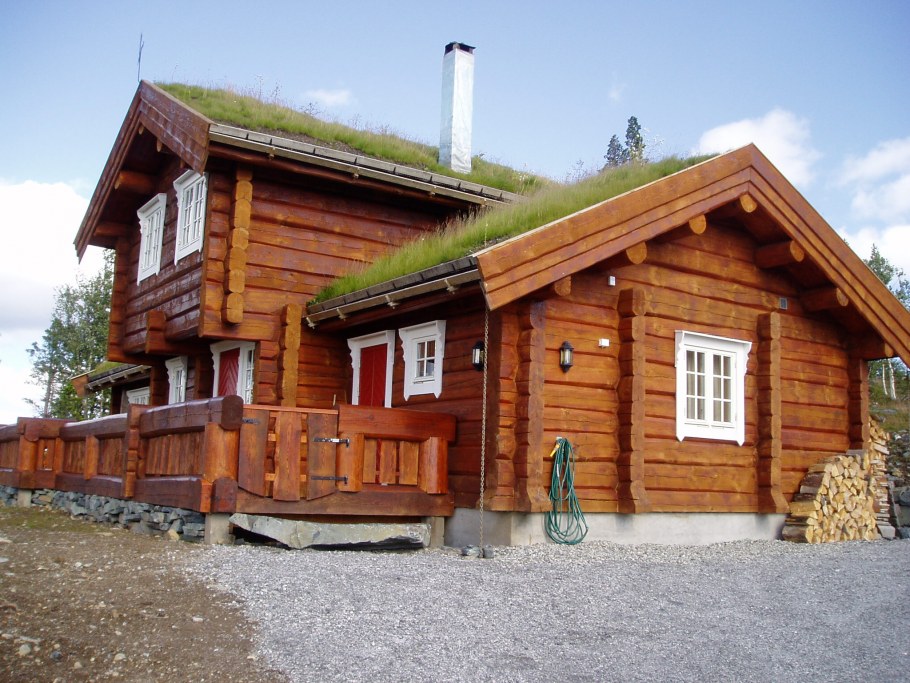 Лафет дом Норвежская рубка
