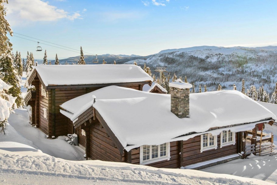 Норвежский лафет дом в Норвегии