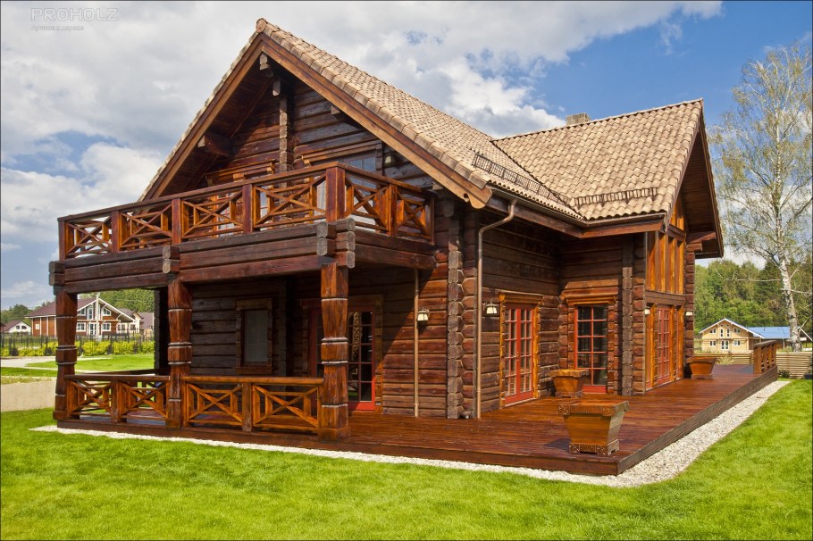 Лафет дом Норвежская рубка