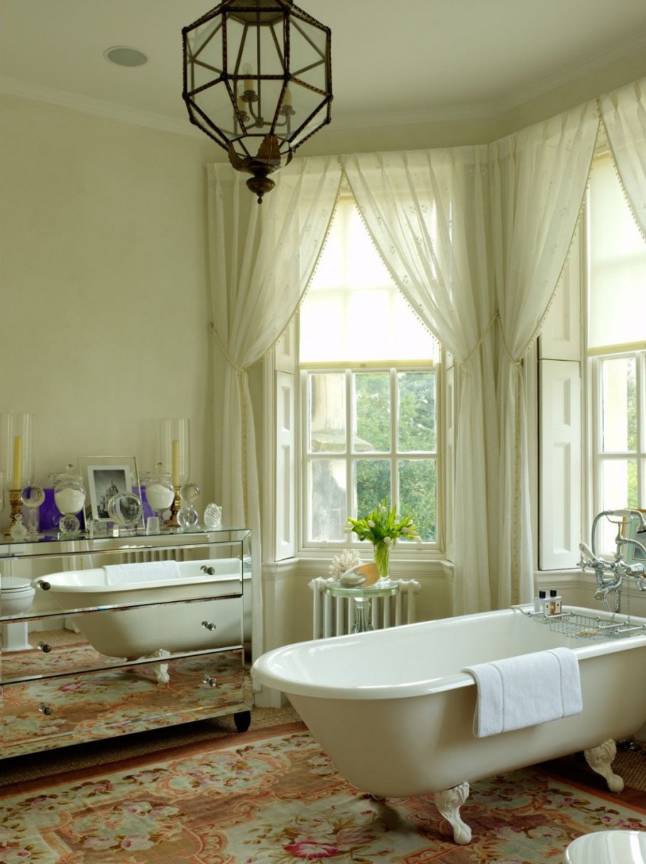 Ванна в колониальном стиле