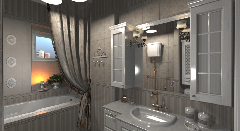 Ванные комнаты в викторианской Англии