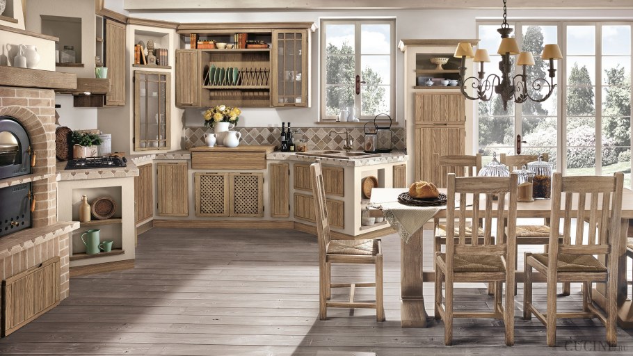 Кухни Мария Борго деревенский стиль