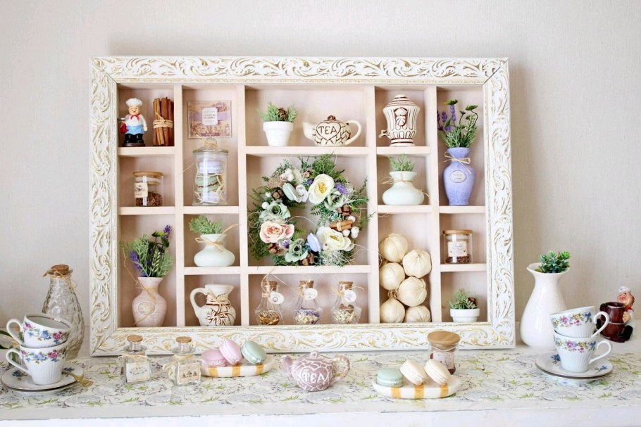 Декоративные полки на кухню