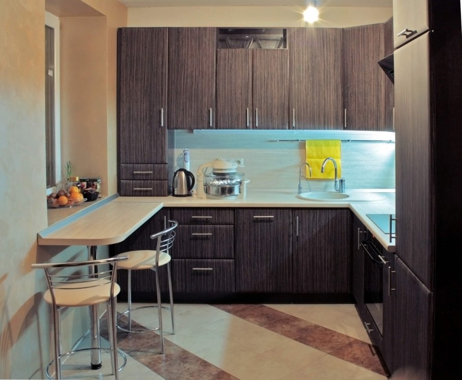 Интерьер кухни 7м2