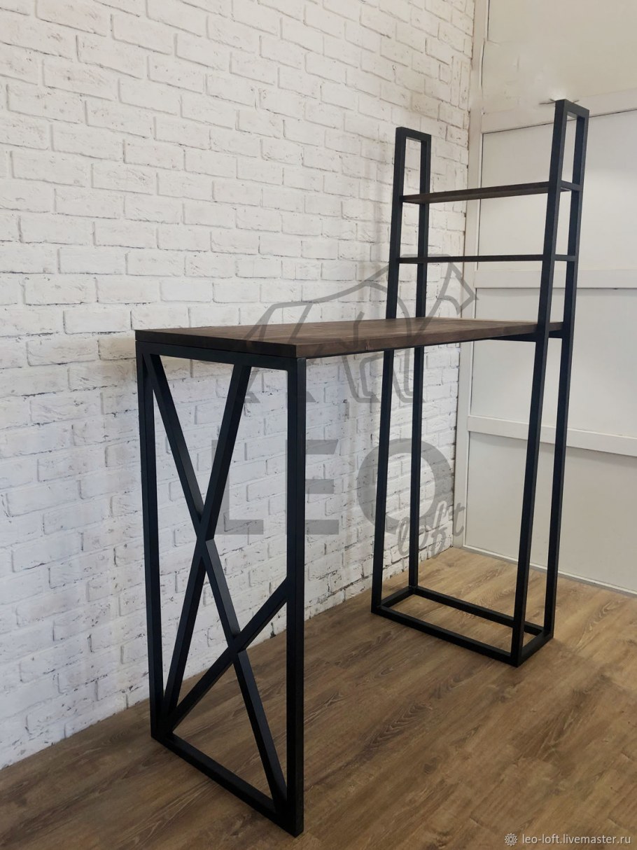 Барная стойка в стиле лофт