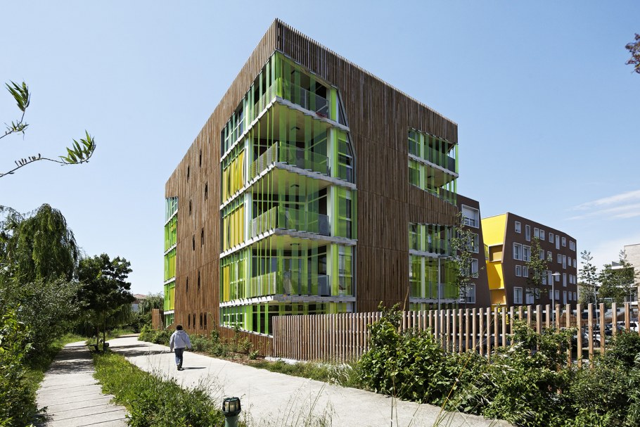 Современные фасады многоквартирных домов