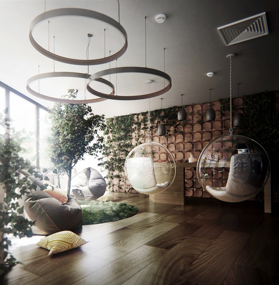 Интерьер пространства