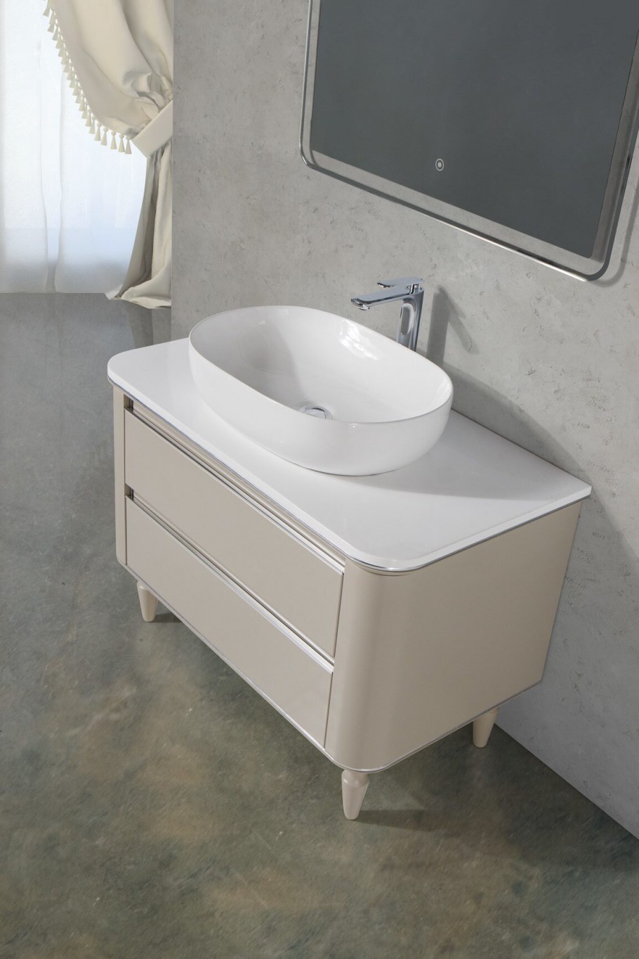 Раковина-столешница 130 см Eban Liberty 130