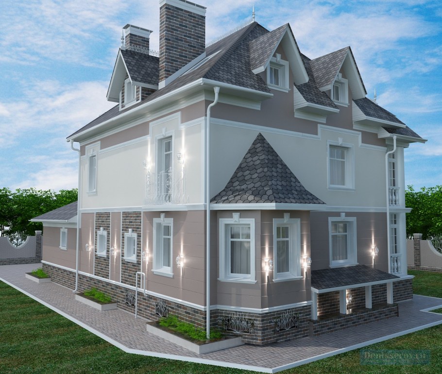 Фасады в стиле ар-деко