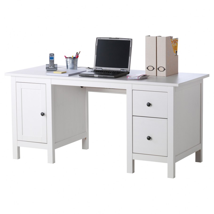 Стол письменный белый икеа ХЕМНЭС